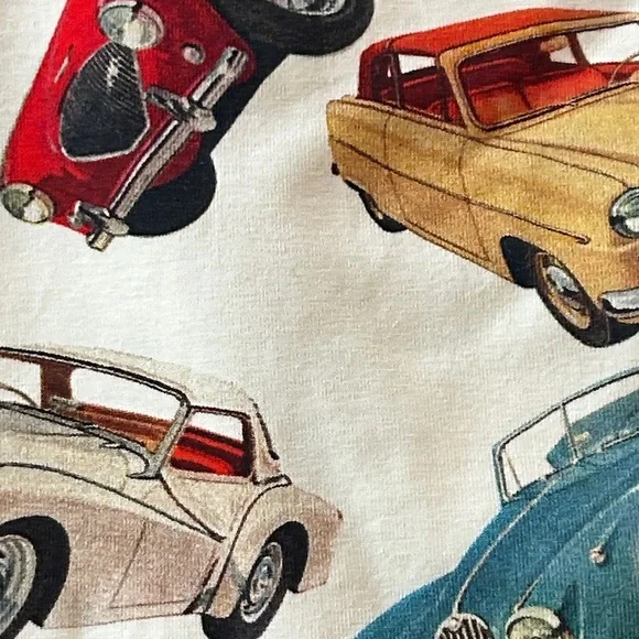 Rock 🎸 🪨 Your Kids Classic Car 🚗 Print Long Sleeve Tee - Picture 11 of 14